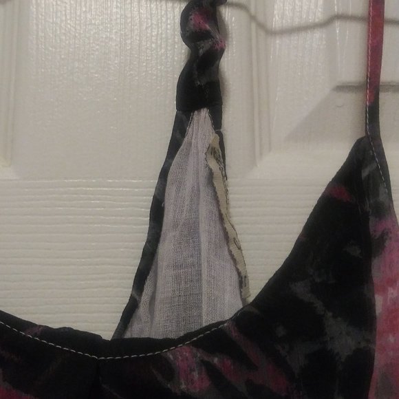 Floral Print Mini Skater Halter Sundress - Picture 5 of 5